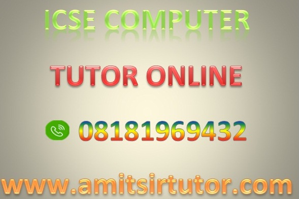 ICSE Computer Application Tutor