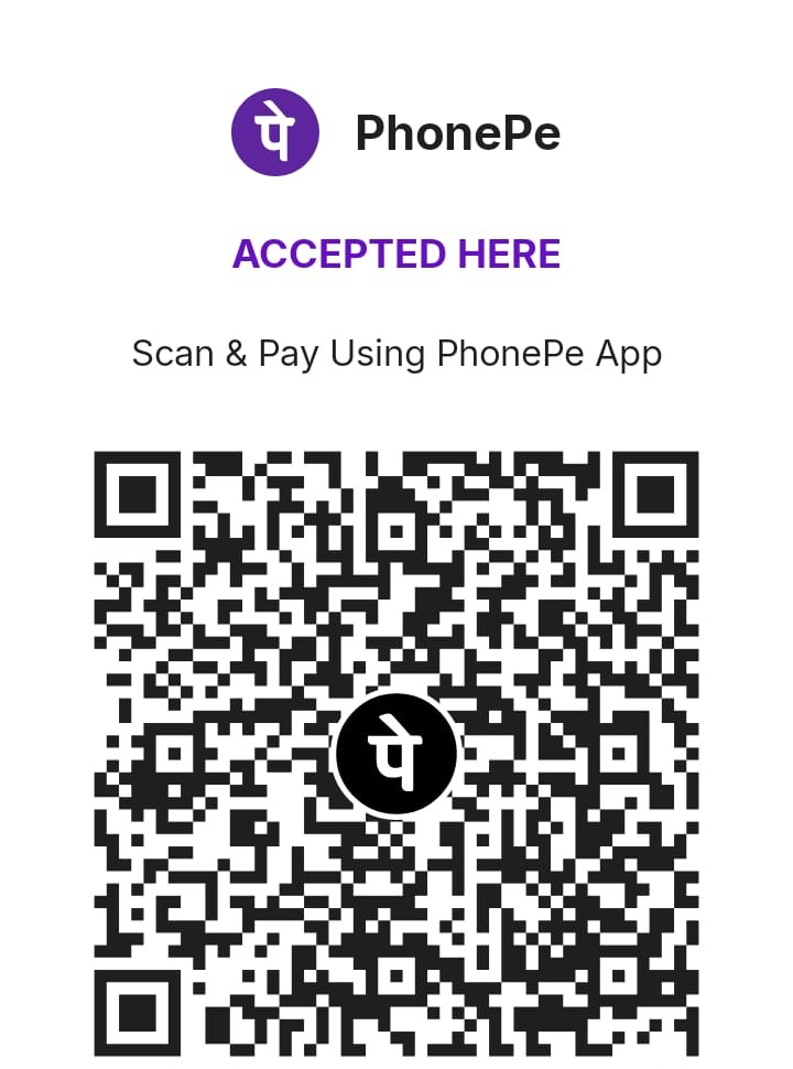 Paytm / PhonePe / Gpay QR